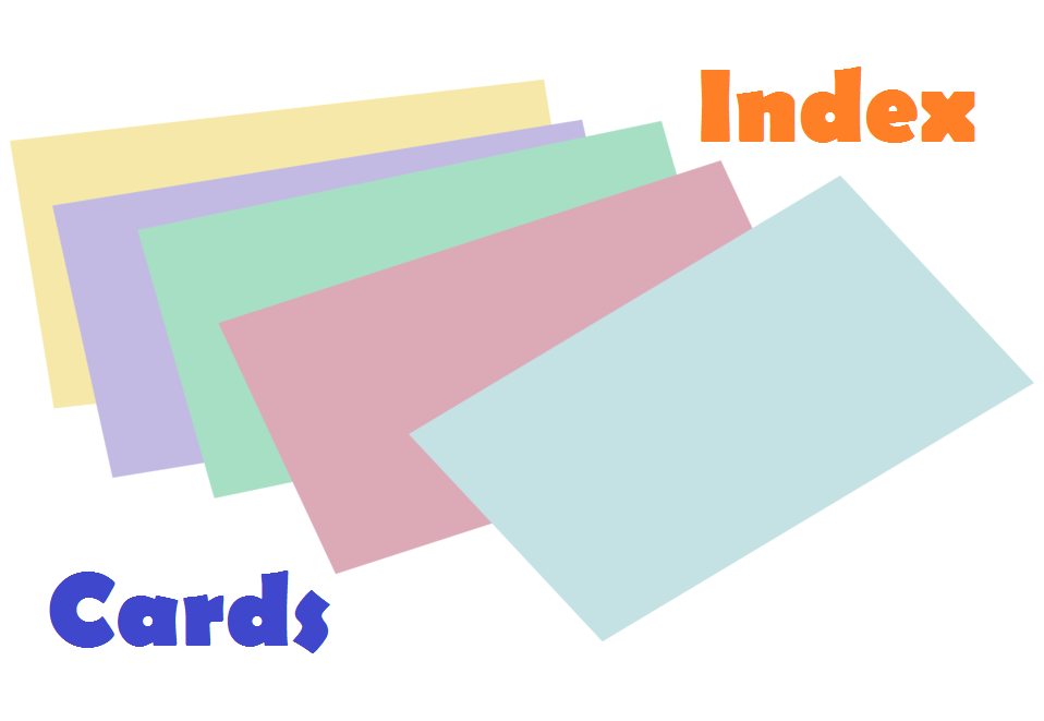 index card uses