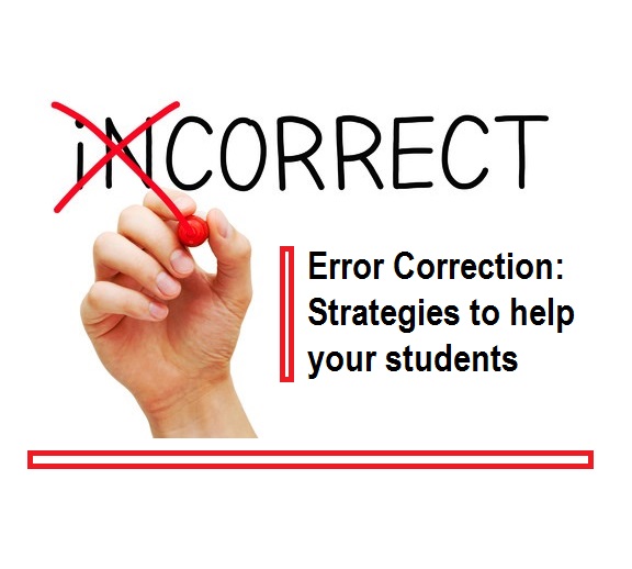 Eight Practical Immediate Error Correction Strategies For Efl Teachers